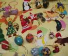 Разнообразие рождественских украшений